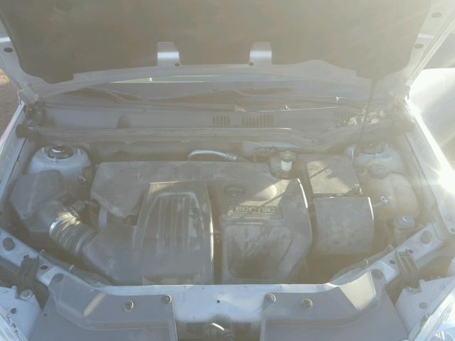 1G1AK55F077197559 - 2007 CHEVROLET COBALT LS SILVER photo 7