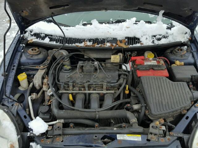 1B3ES26C14D638514 - 2004 DODGE NEON BASE BLUE photo 7