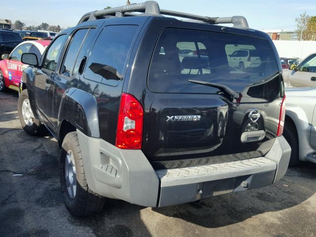 5N1AN08U47C523765 - 2007 NISSAN XTERRA OFF BLACK photo 3