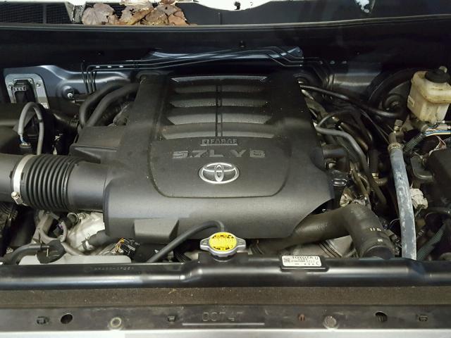 5TFUY5F13EX398231 - 2014 TOYOTA TUNDRA DOU GRAY photo 7