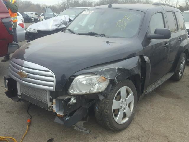 3GNDA13D68S594687 - 2008 CHEVROLET HHR LS BLACK photo 2