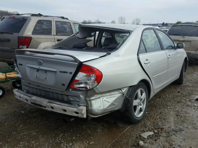 4T1BF32K43U559440 - 2003 TOYOTA CAMRY LE SILVER photo 4