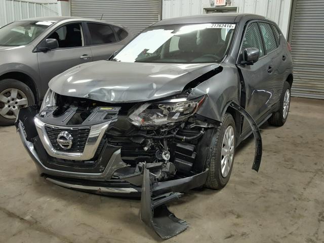 JN8AT2MT5HW130266 - 2017 NISSAN ROGUE S GRAY photo 2