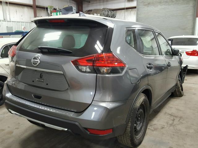 JN8AT2MT5HW130266 - 2017 NISSAN ROGUE S GRAY photo 4