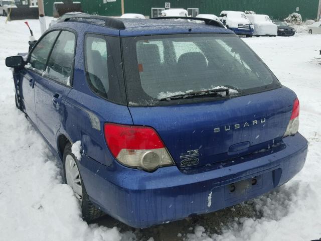 JF1GG65534G810890 - 2004 SUBARU IMPREZA TS BLUE photo 3