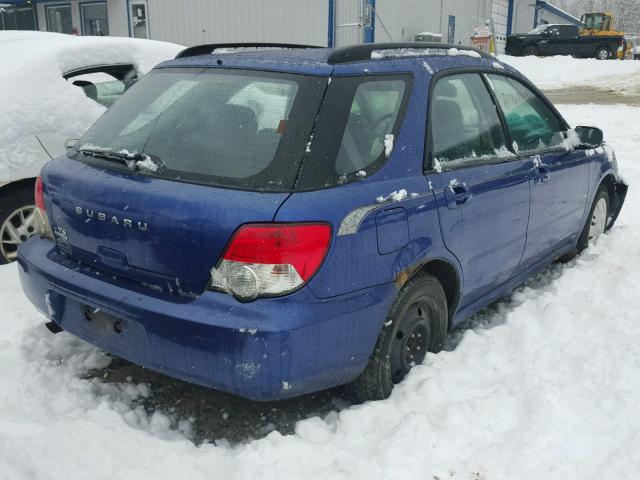 JF1GG65534G810890 - 2004 SUBARU IMPREZA TS BLUE photo 4