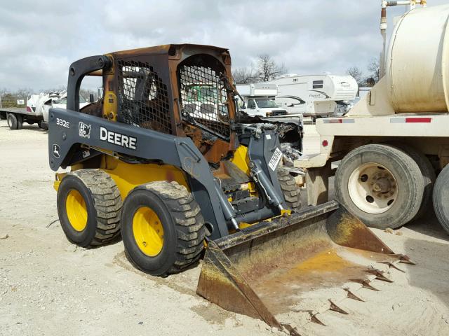 1T0332EKHEE262094 - 2014 JOHN DEERE SKIDSTEER YELLOW photo 1