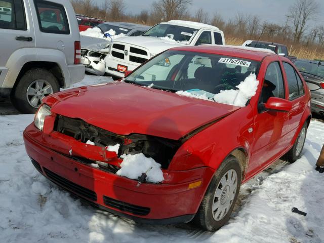 3VWRK69MX3M151484 - 2003 VOLKSWAGEN JETTA GL RED photo 2