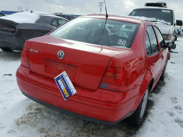 3VWRK69MX3M151484 - 2003 VOLKSWAGEN JETTA GL RED photo 4