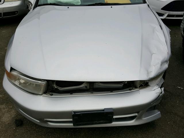 4A3AA46L7YE084131 - 2000 MITSUBISHI GALANT ES WHITE photo 7