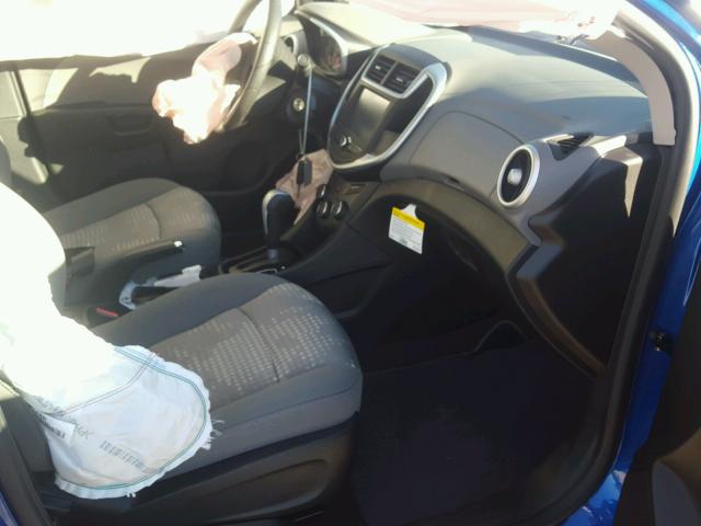 1G1JB5SH0H4156955 - 2017 CHEVROLET SONIC LS 蓝色 照片 5