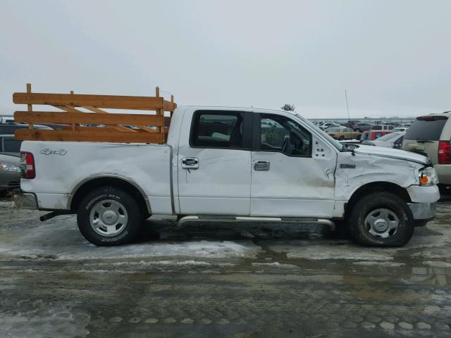 1FTRW14W98FB52684 - 2008 FORD F150 SUPER WHITE photo 9