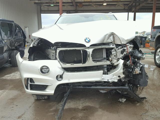 5UXKR0C50E0H22437 - 2014 BMW X5 XDRIVE3 SILVER photo 9