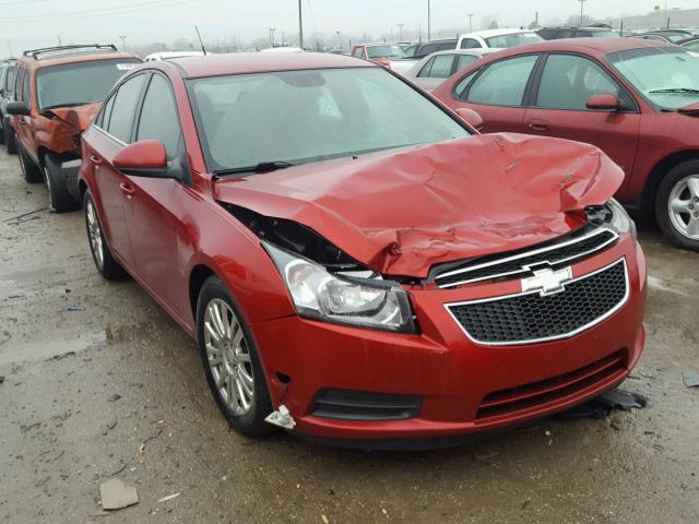 1G1PK5SC7C7338982 - 2012 CHEVROLET CRUZE ECO RED photo 1