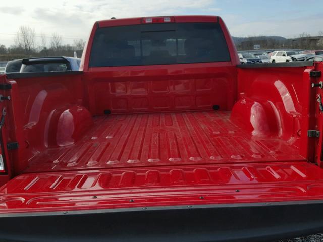 1C6RR6TT9HS597968 - 2017 RAM 1500 SLT RED photo 6