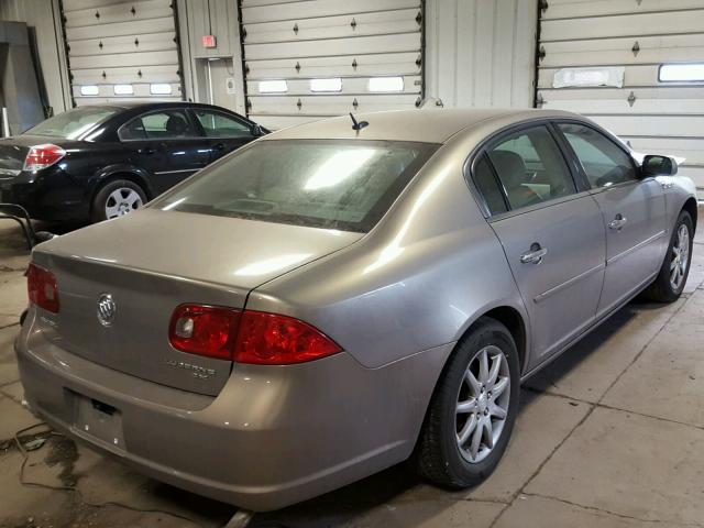 1G4HD57267U190333 - 2007 BUICK LUCERNE CX TAN photo 4