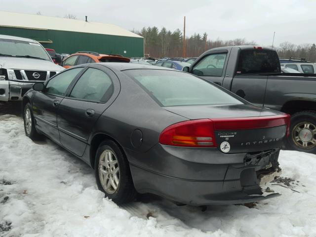 2B3HD46R84H590102 - 2004 DODGE INTREPID S GRAY photo 3