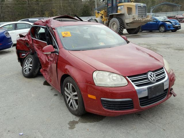 3VWSF71KX6M742344 - 2006 VOLKSWAGEN JETTA 2.5 RED photo 1