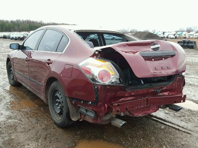 1N4AL2AP4BN486441 - 2011 NISSAN ALTIMA BAS BURGUNDY photo 3