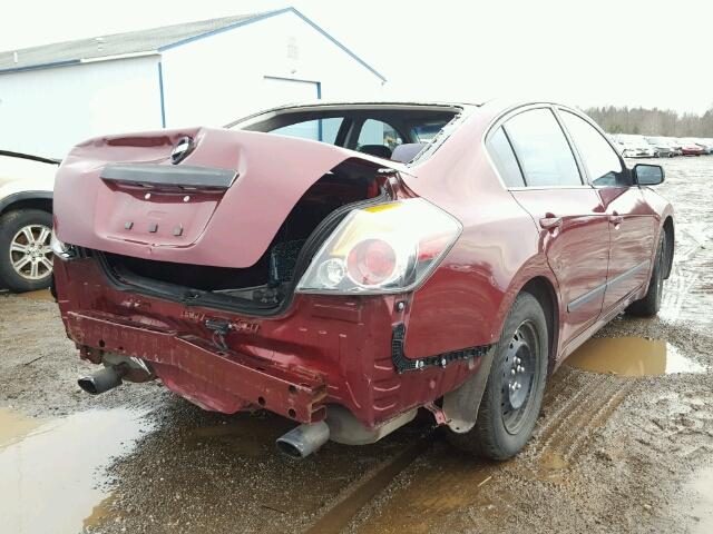 1N4AL2AP4BN486441 - 2011 NISSAN ALTIMA BAS BURGUNDY photo 4