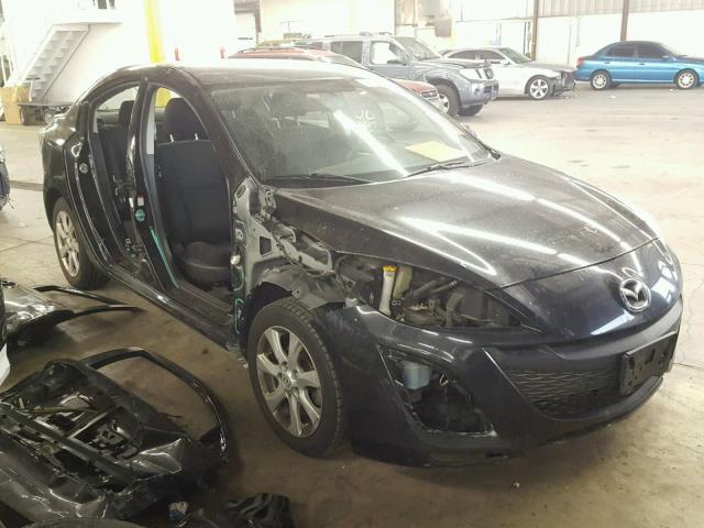 JM1BL1VF3B1450385 - 2011 MAZDA 3 I BLACK photo 1