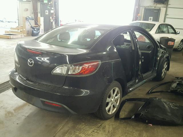 JM1BL1VF3B1450385 - 2011 MAZDA 3 I BLACK photo 4