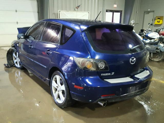 JM1BK343951228332 - 2005 MAZDA 3 HATCHBAC BLUE photo 3