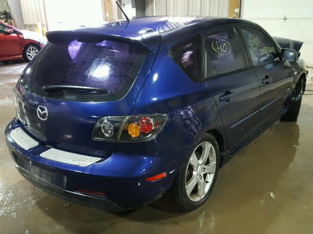 JM1BK343951228332 - 2005 MAZDA 3 HATCHBAC BLUE photo 4