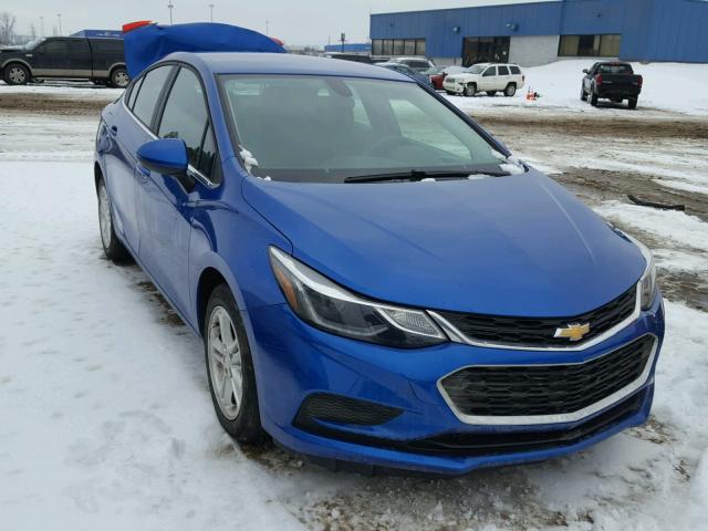 1G1BE5SM0G7291407 - 2016 CHEVROLET CRUZE LT BLUE photo 1