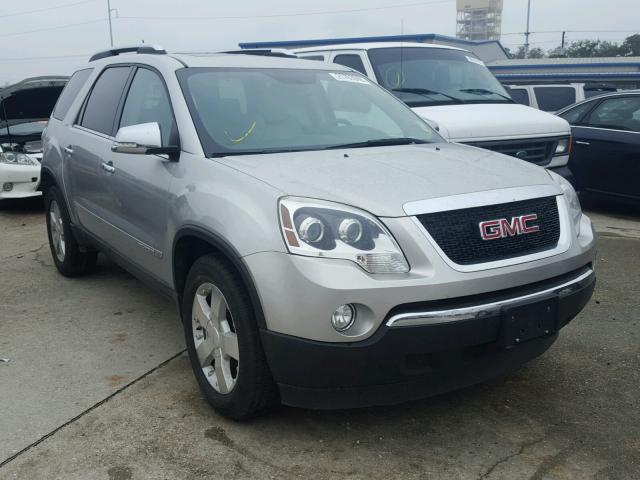 1GKER23728J294883 - 2008 GMC ACADIA SLT SILVER photo 1