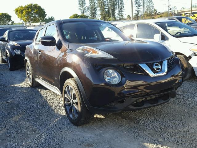 JN8AF5MR5HT703813 - 2017 NISSAN JUKE S GRAY photo 1