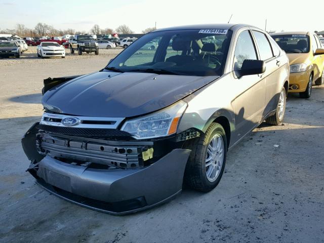 1FAHP3FN5BW145012 - 2011 FORD FOCUS SE GRAY photo 2