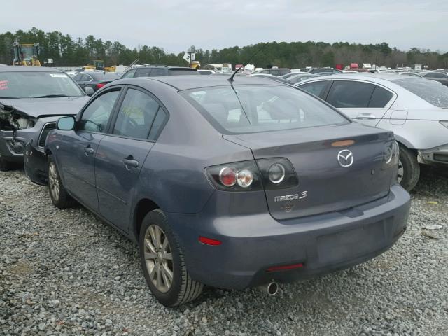 JM1BK12FX71754067 - 2007 MAZDA 3 I GRAY photo 3