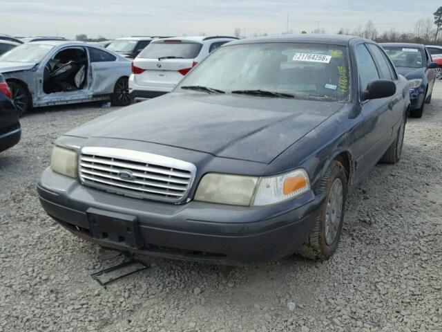 2FAFP73W55X139411 - 2005 FORD CROWN VICT GRAY photo 2