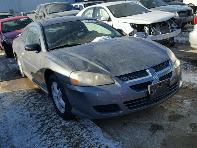 4B3AG42G74E104138 - 2004 DODGE STRATUS SX GRAY photo 1