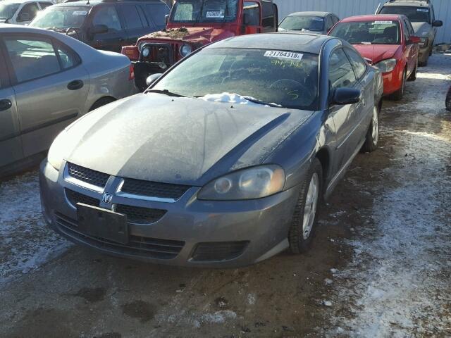 4B3AG42G74E104138 - 2004 DODGE STRATUS SX GRAY photo 2