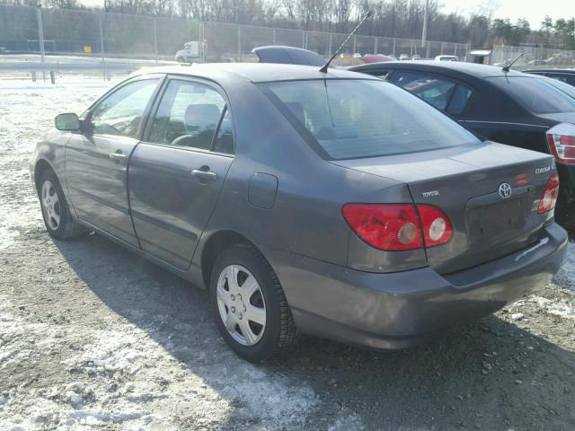 2T1BR30E17C812824 - 2007 TOYOTA COROLLA CE GRAY photo 3