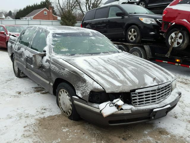 1G6KD54Y9XU805852 - 1999 CADILLAC DEVILLE GRAY photo 1