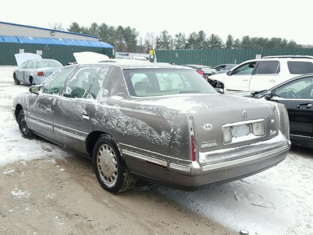 1G6KD54Y9XU805852 - 1999 CADILLAC DEVILLE GRAY photo 3