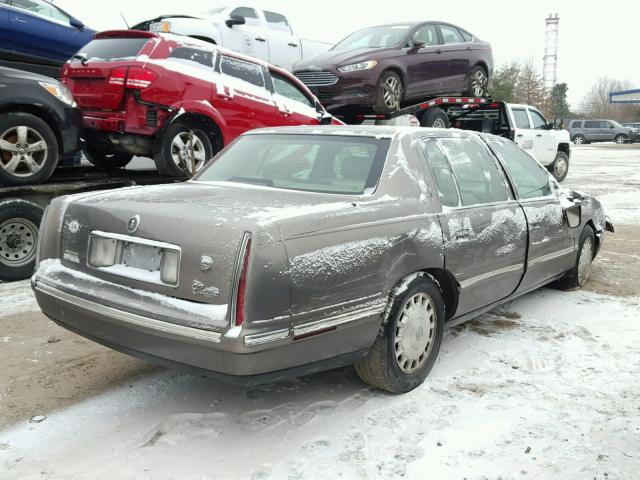 1G6KD54Y9XU805852 - 1999 CADILLAC DEVILLE GRAY photo 4