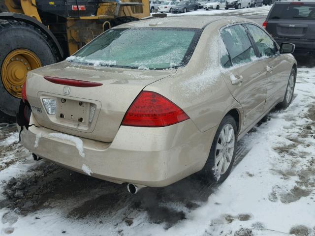 1HGCM66566A023651 - 2006 HONDA ACCORD EX GOLD photo 4