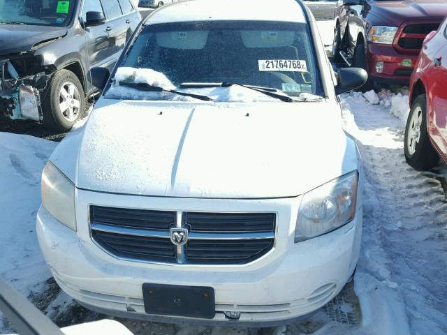 1B3HB48B37D113911 - 2007 DODGE CALIBER SX WHITE photo 7