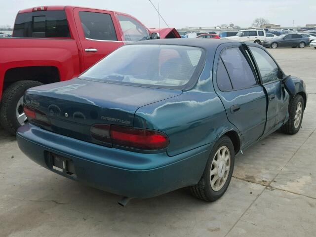 1Y1SK528XTZ008010 - 1996 GEO PRIZM LSI GREEN photo 4