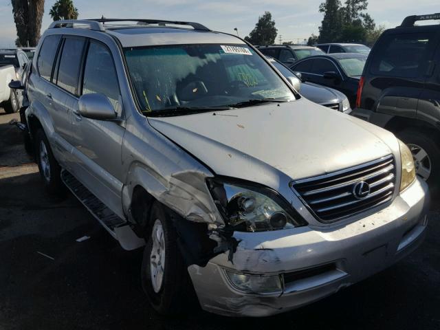 JTJBT20X050081448 - 2005 LEXUS GX 470 SILVER photo 1