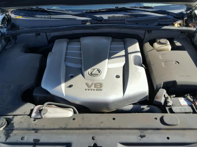 JTJBT20X050081448 - 2005 LEXUS GX 470 SILVER photo 7