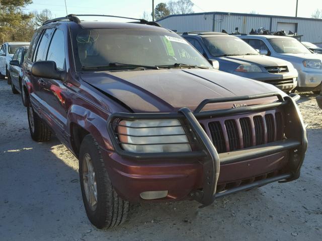 1J4GW68N8XC528677 - 1999 JEEP GRAND CHER MAROON photo 1