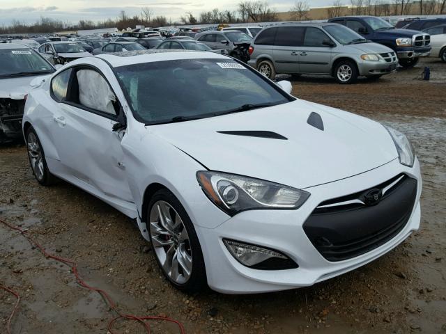 KMHHU6KJ7GU136706 - 2016 HYUNDAI GENESIS CO WHITE photo 1