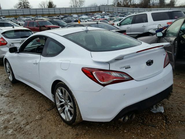 KMHHU6KJ7GU136706 - 2016 HYUNDAI GENESIS CO WHITE photo 3