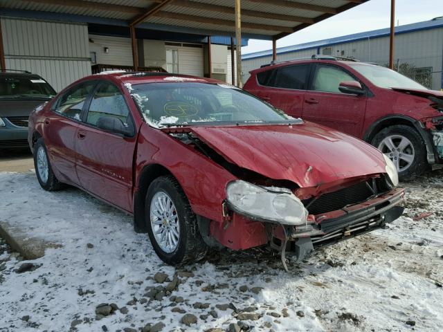 2C3HD36J9YH395249 - 2000 CHRYSLER CONCORDE L RED photo 1