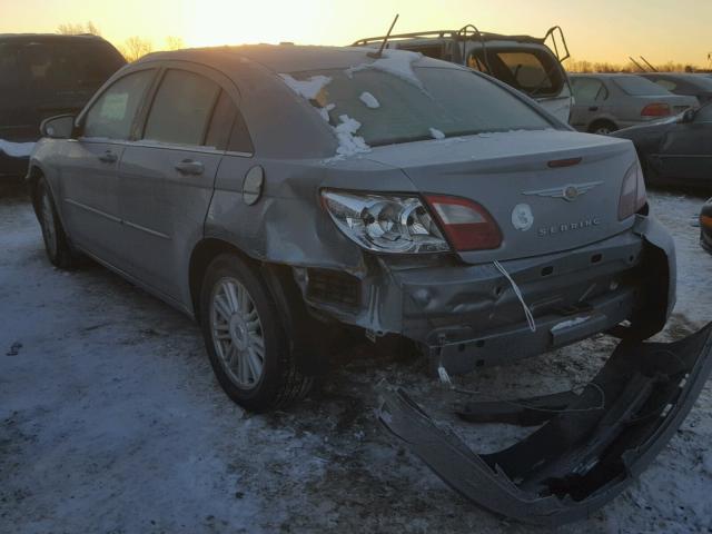 1C3LC56K97N668004 - 2007 CHRYSLER SEBRING TO GRAY photo 3